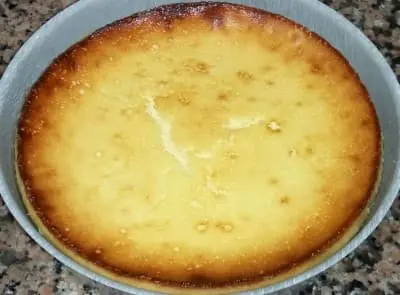 Tarta de queso al horno thermomix